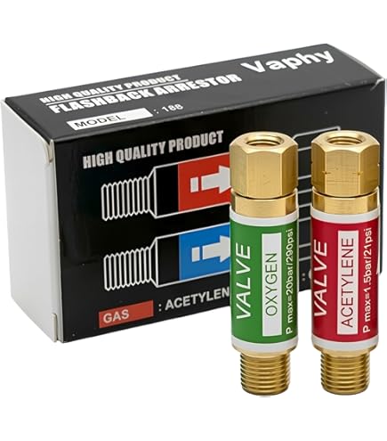 Amazon | Set of Medium Duty Victor Oxygen & Acetylene Regulators w